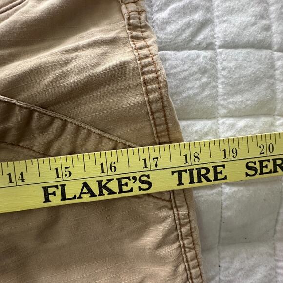 JOIE Pants Womens 29 Khaki Cropped Cargo Low Rise Straight Leg Casual Gorpcore - Picture 8 of 13